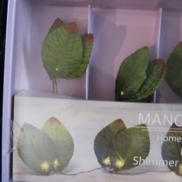 Shimmer Leaf LED Lights 10 ft - Picture 3 of 6